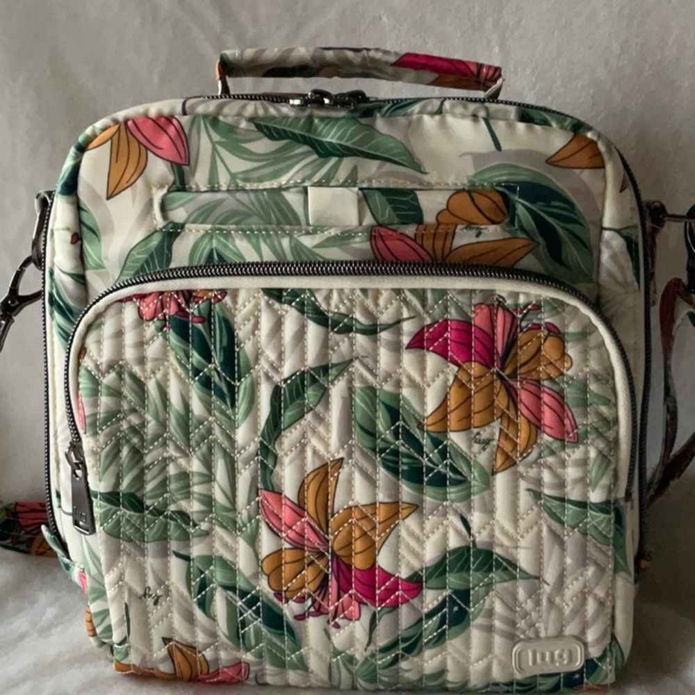 Lug “Ranger” Crossbody Tropical Nylon Travel bag